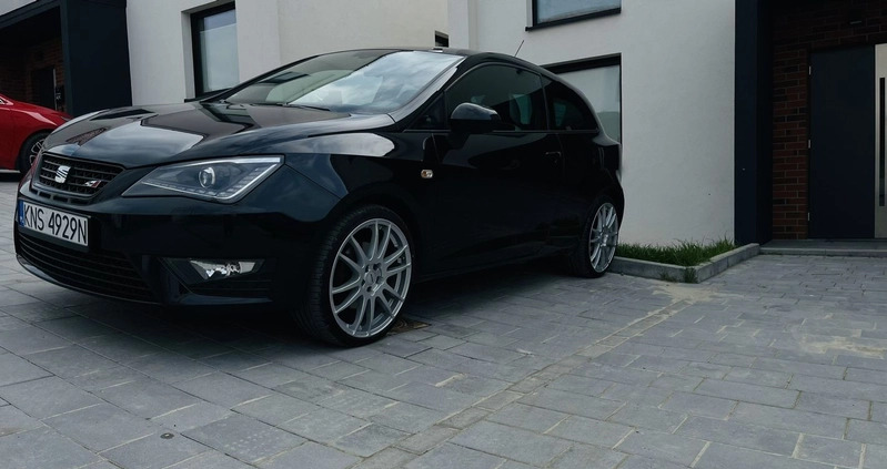 Seat Ibiza cena 28700 przebieg: 204000, rok produkcji 2012 z Limanowa małe 379